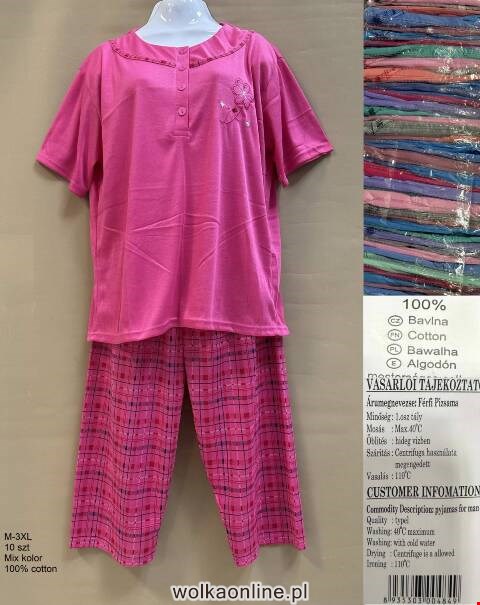 Pidżama damskie 8009 Mix kolor M-3XL