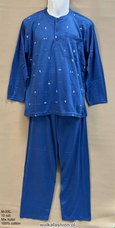 Pidżama meskie 8017 Mix kolor M-3XL