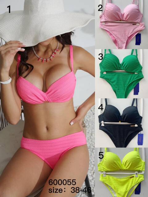 Strój kąpielowy dwuczęściowy 600055 1 kolor 38-46 1