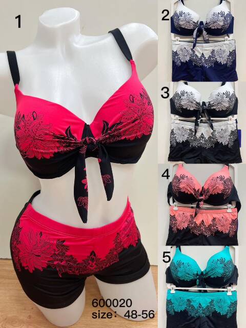 Strój kąpielowy dwuczęściowy 600020 1 kolor 48-56 1