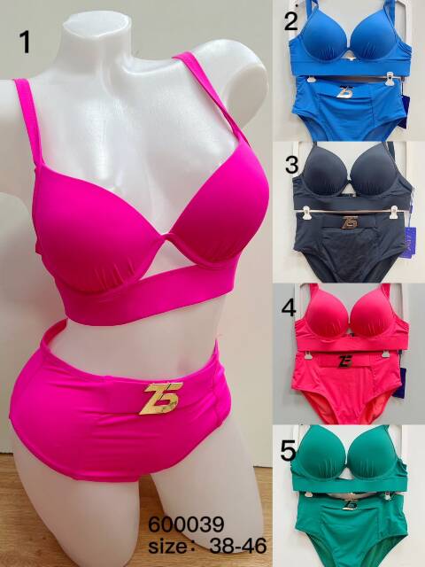 Strój kąpielowy dwuczęściowy 600039 1 kolor 38-46 1