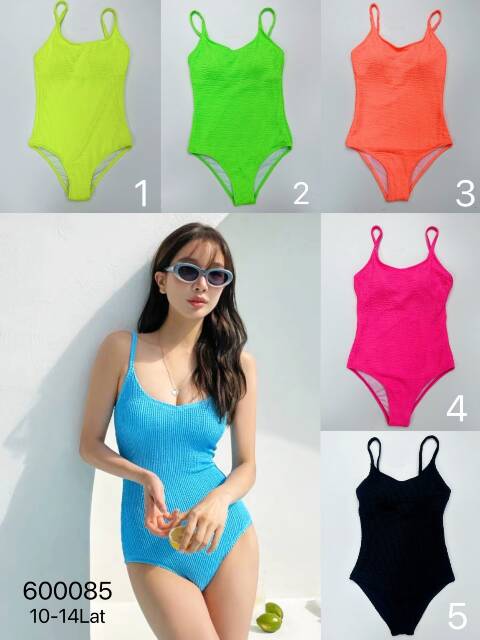 Strój kąpielowy dziewczęcy 600085 Mix kolor 10-14 lat