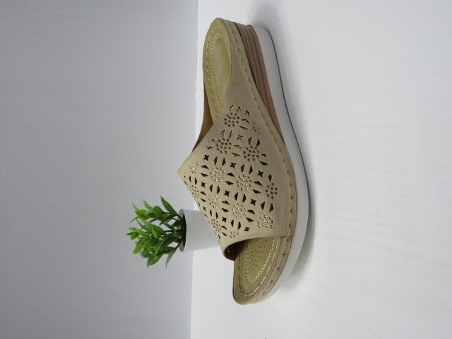 Klapki Damskie N22-885 BEIGE 36-41