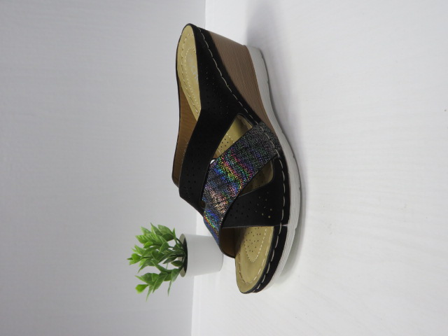 Klapki Damskie N22-896 BLACK 36-41