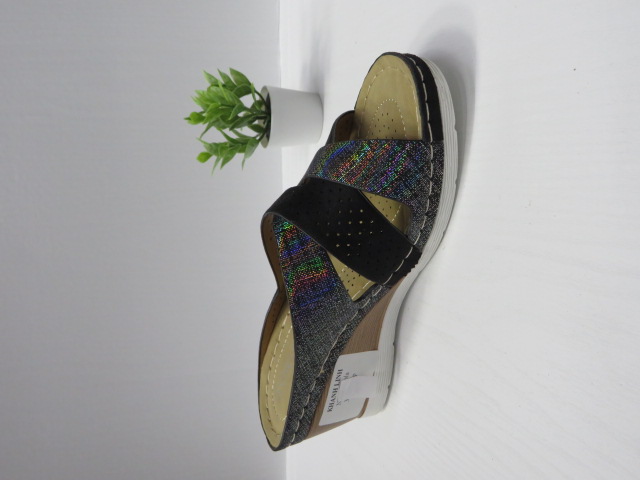 Klapki Damskie N22-896 BLACK 36-41 1