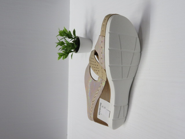 Klapki Damskie N22-896 BEIGE 36-41 2