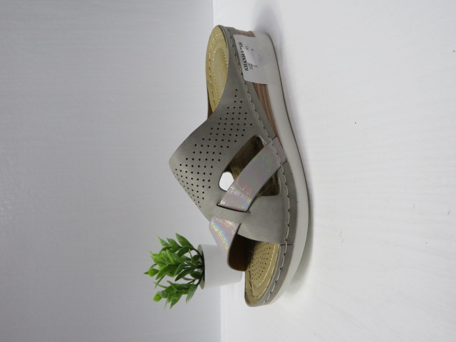 Klapki Damskie N22-882 GREY 36-41