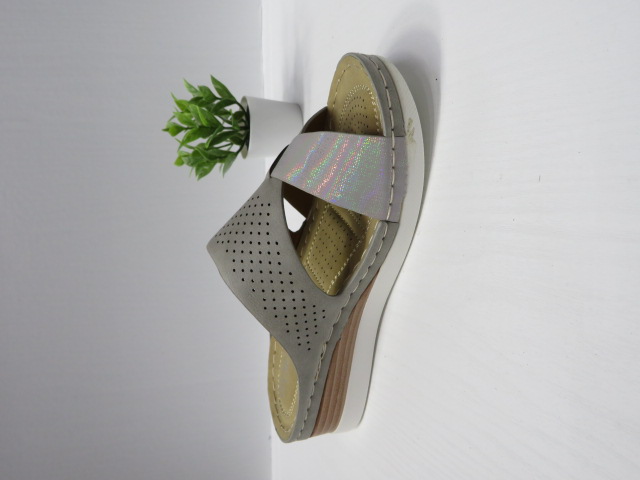 Klapki Damskie N22-882 GREY 36-41 1