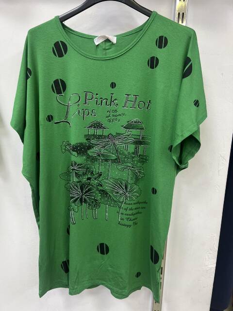 Bluzka damskie 8274 Mix kolor L-5XL