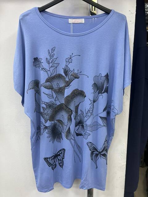 Bluzka damskie 8276 Mix kolor L-5XL