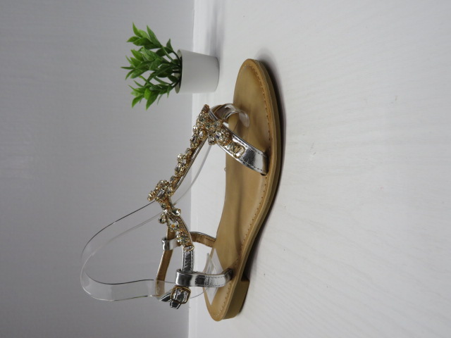 Sandały damskie TZ140 SILVER 36-41