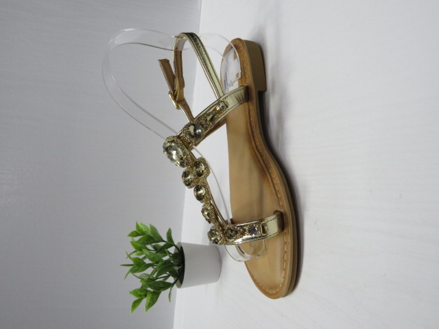 Sandały damskie TZ139 GOLD 36-41 2
