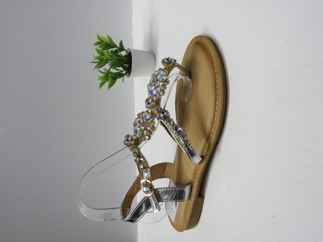 Sandały damskie TZ142 SILVER 36-41