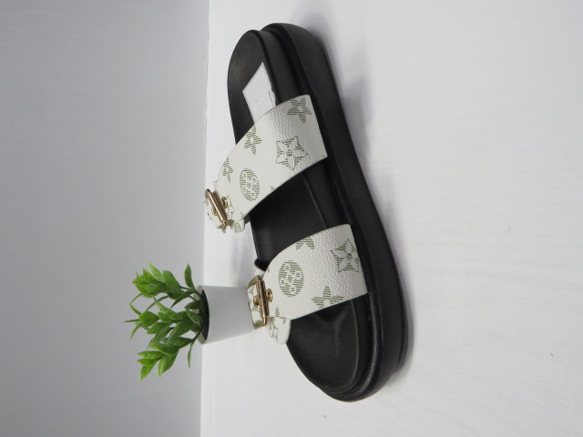 Klapki Damskie CB2116 WHITE 36-41 1