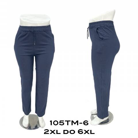 Spodnie damskie 105TM-5 Mix kolor 2XL-6XL