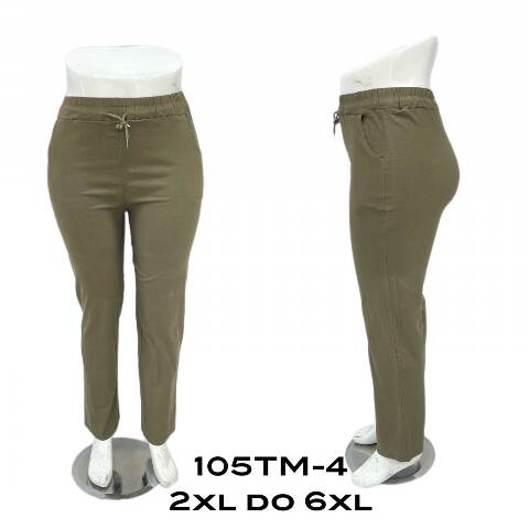Spodnie damskie 105TM-4 Mix kolor 2XL-6XL