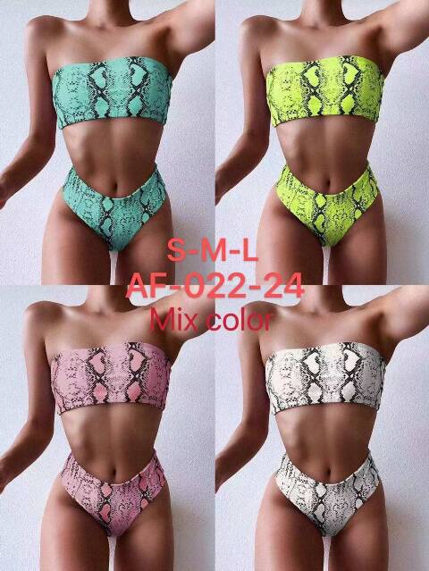 Strój kąpielowy dwuczęściowy damskie À-022-24 Mix kolor S-L 1