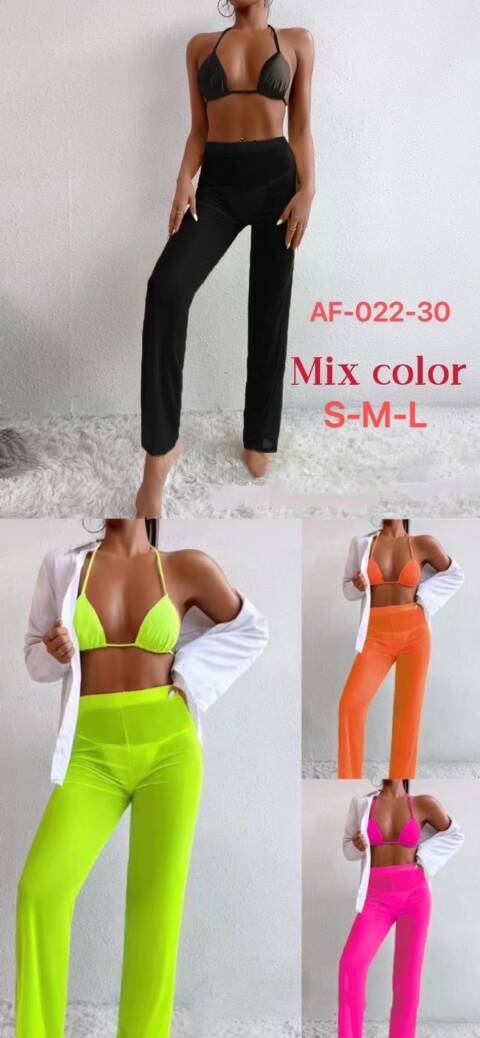 Strój kąpielowy dwuczęściowy damskie AF-022-30 Mix kolor S-L 1