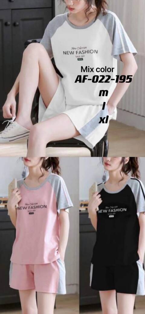 Komplet damskie AF-022-195 Mix kolor M-XL 1