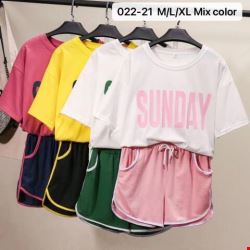 Komplet damskie 022-21 Mix kolor M-XL