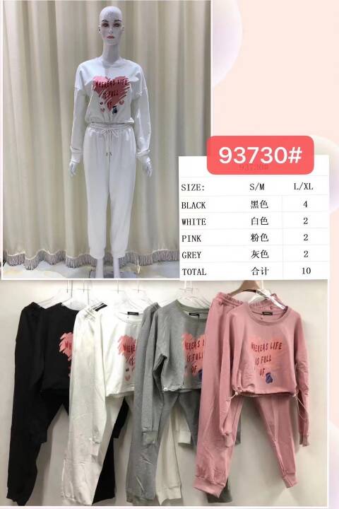 Komplet damskie 93730 Mix kolor S/M-L/XL 1