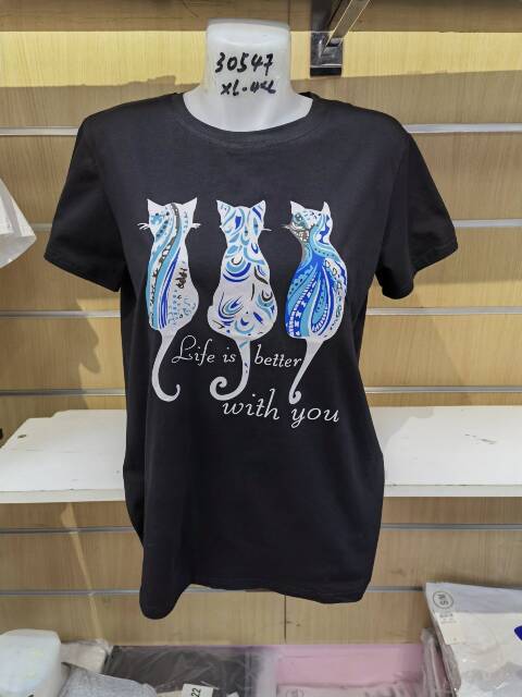 Bluzka damskie 8488 Mix kolor XL-4XL