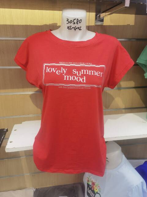 Bluzka damskie 8498 Mix kolor XL-4XL