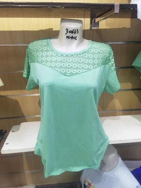 Bluzka damskie 8512 Mix kolor XL-4XL