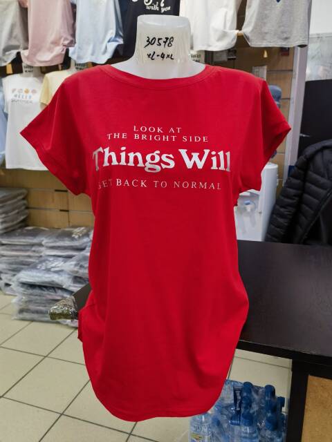 Bluzka damskie 8517 Mix kolor XL-4XL 1