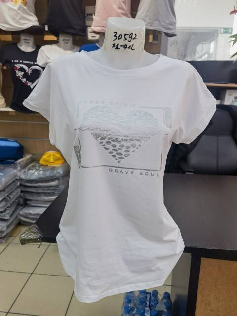 Bluzka damskie 8529 Mix kolor XL-4XL