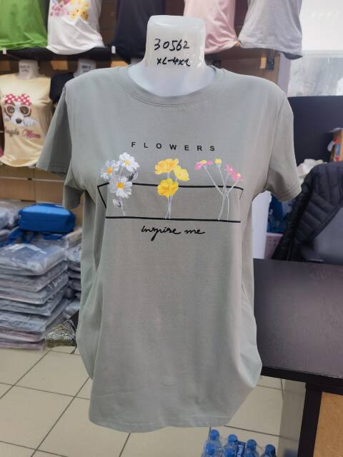 Bluzka damskie 8530 Mix kolor XL-4XL 1