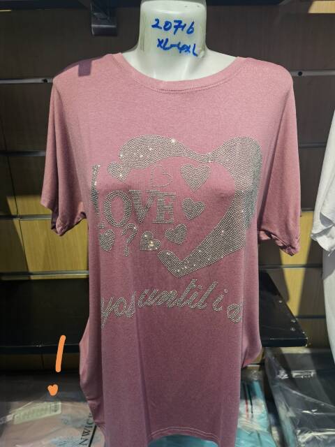 Bluzka damskie 8536 Mix kolor 2XL-5XL