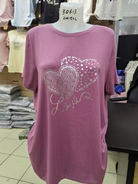 Bluzka damskie 8538 Mix kolor 2XL-5XL 1