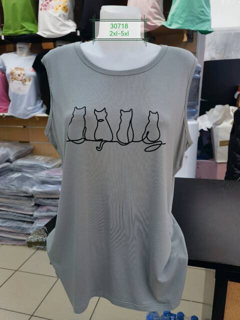 Bluzka damskie 8571 Mix kolor 2XL-5XL 1