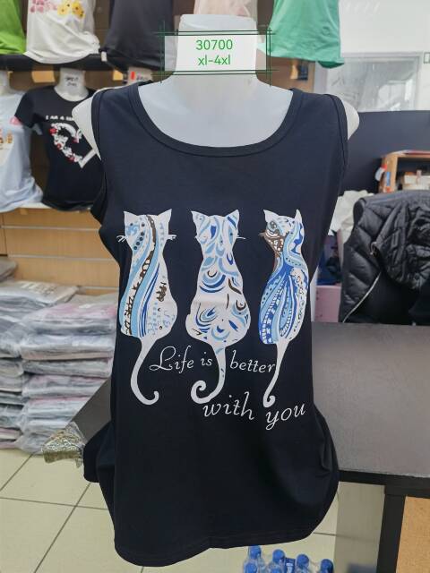 Bluzka damskie 8576 Mix kolor 2XL-5XL 1