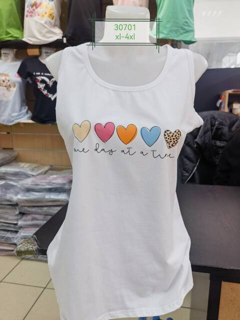 Bluzka damskie 8580 Mix kolor XL-4XL 1