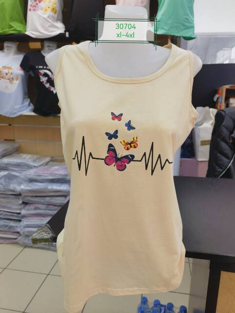 Bluzka damskie 8582 Mix kolor XL-4XL 1