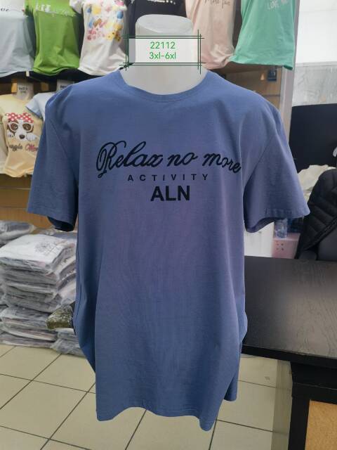 Bluzka męska 8583 Mix kolor 3XL-6XL 1