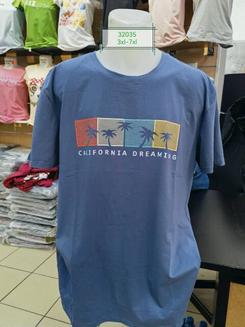 Bluzka męska 8587 Mix kolor 3XL-6XL 1