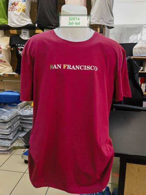 Bluzka męska 8593 Mix kolor 3XL-6XL