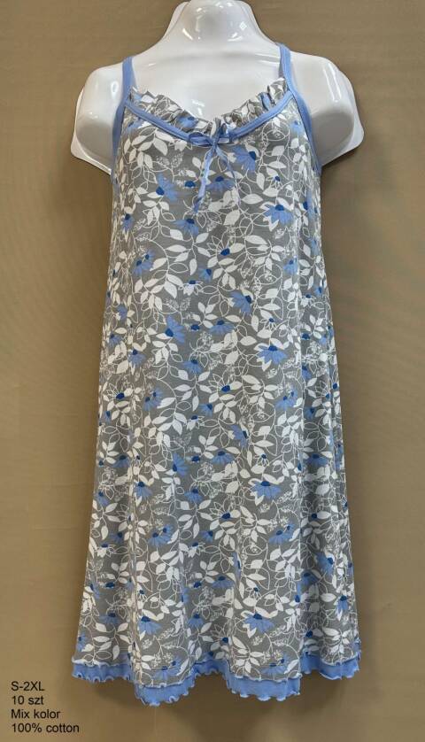 Koszula nocna damskie 9549 Mix kolor S-2XL