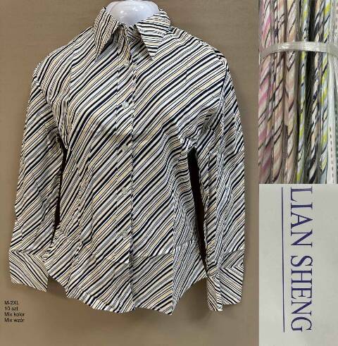 Koszula damskie 9552 Mix kolor M-2XL