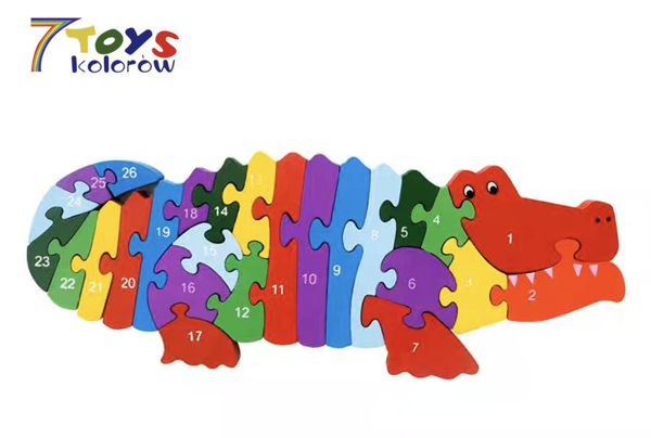 KLOCKI DREWNIANE 779781 MIX KOLOR 