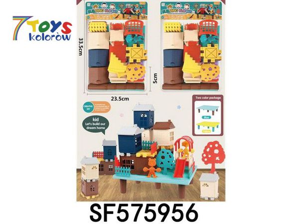 KLOCKI DO ZABAWY SF575955 MIX KOLOR  1