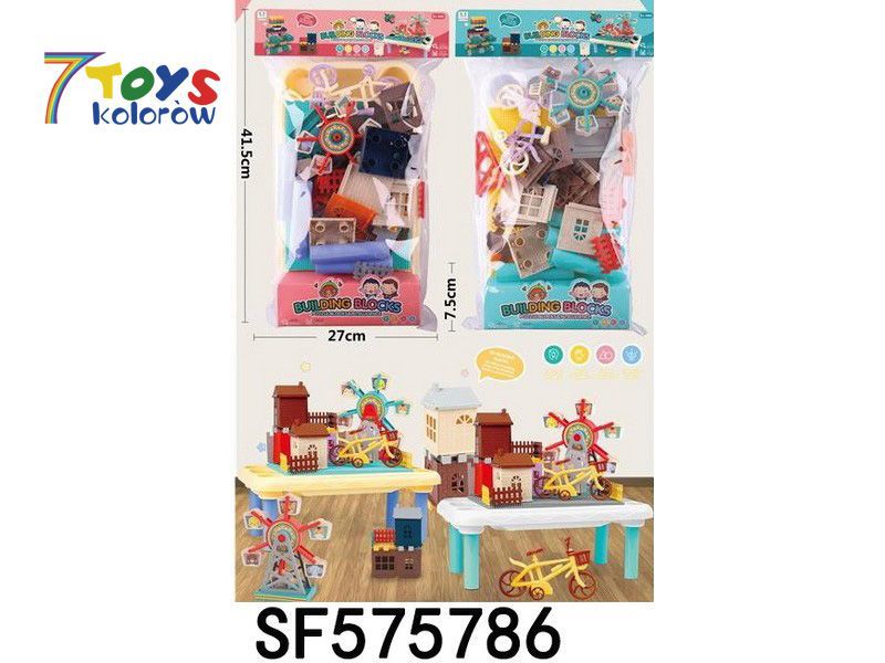 KLOCKI DO ZABAWY SF575786 MIX KOLOR  1