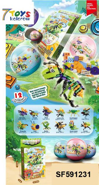 KLOCKI SF591231 MIX KOLOR 