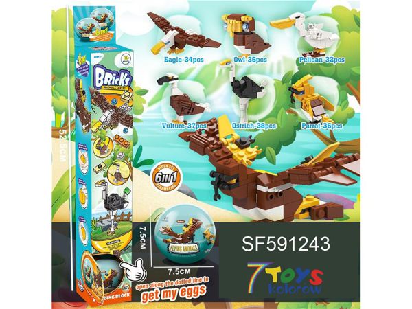 KLOCKI ZEBAWE  SF591243 MIX KOLOR  1