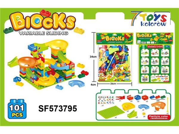 KLOCKI DO ZABAWY SF573795 MIX KOLOR 