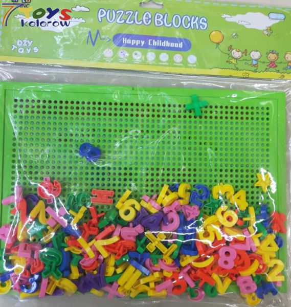 KLOCKI DO ZABAWY 779419 MIX KOLOR 1