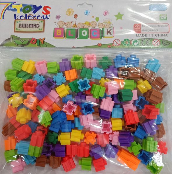 KLOCKI DO ZABAWY 779418 MIX KOLOR